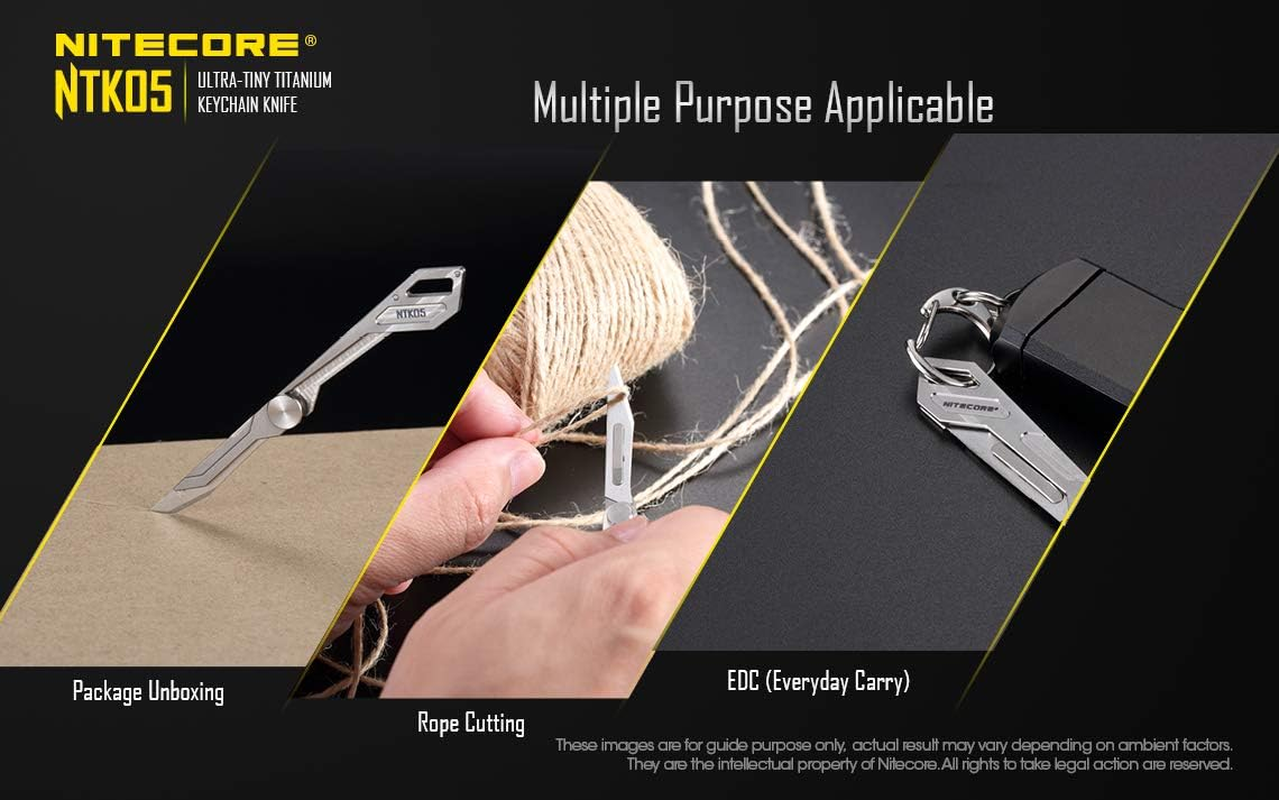 Nitecore NTK05 Tiny Keyring Knife image number 3