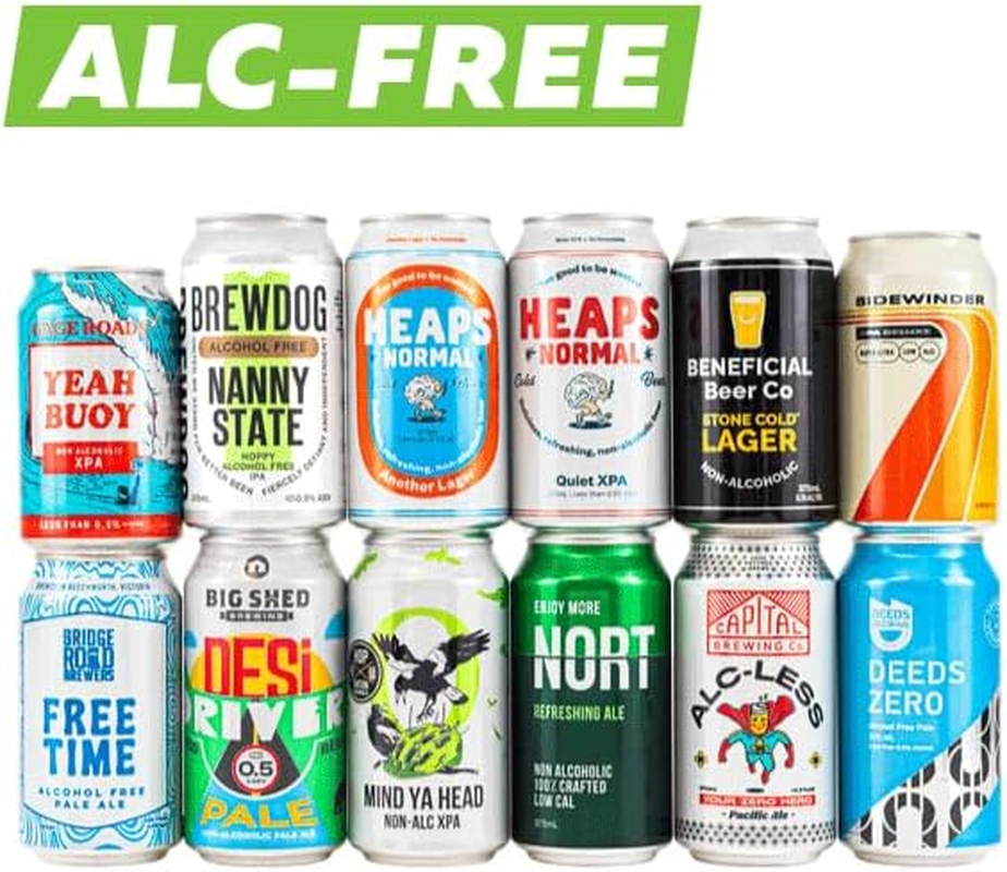 BEER CARTEL Alcohol Free Craft Beers - Mixed 12 Pack Hamper - Best Choice for Non-Alcoholic Beer Variety- for Enjoying Craft Beer Flavours without Alcohol - Pale Ale, IPA, XPA image number 3