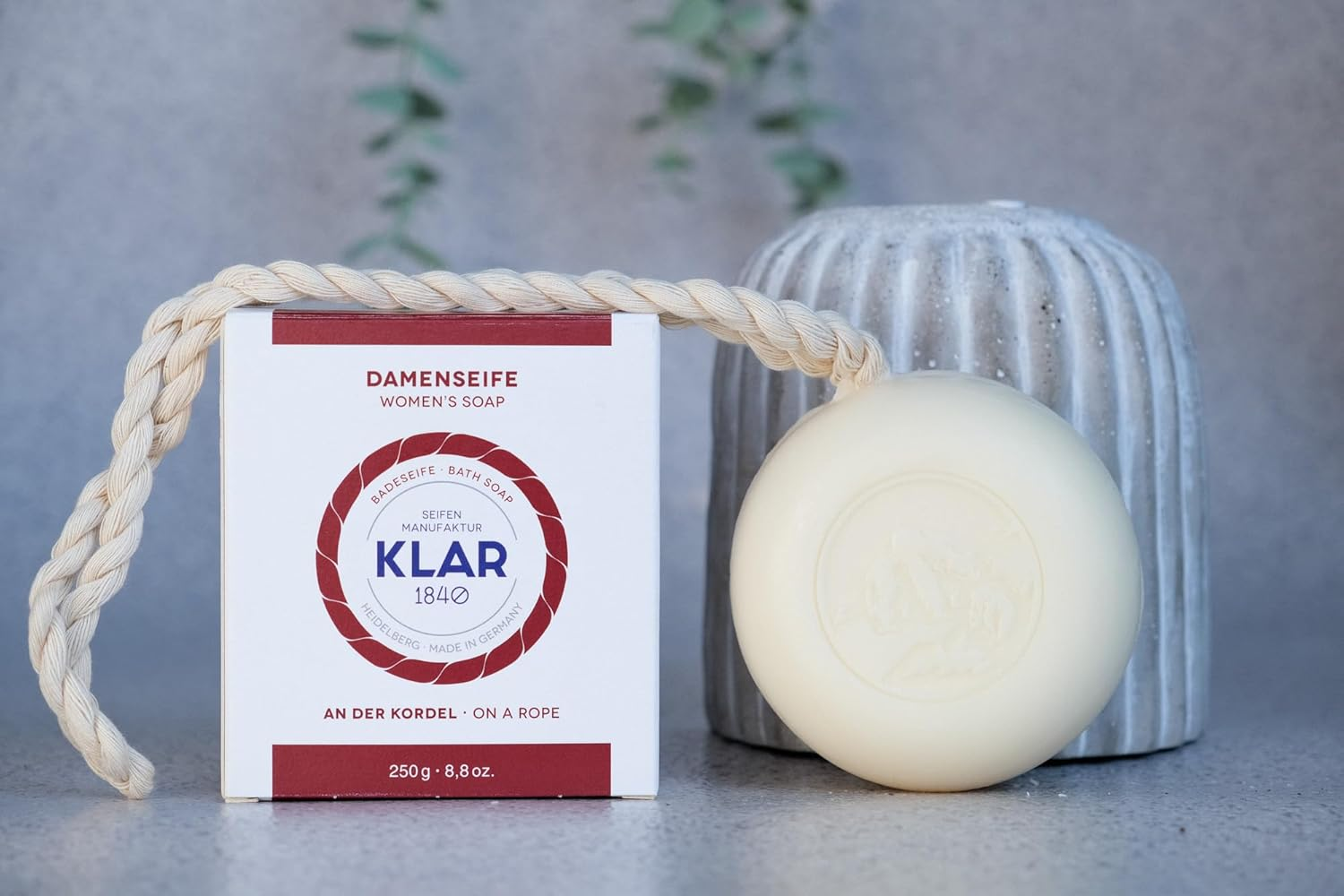 Klar'S Women Bath Soap, with Cord, 250G image number 1
