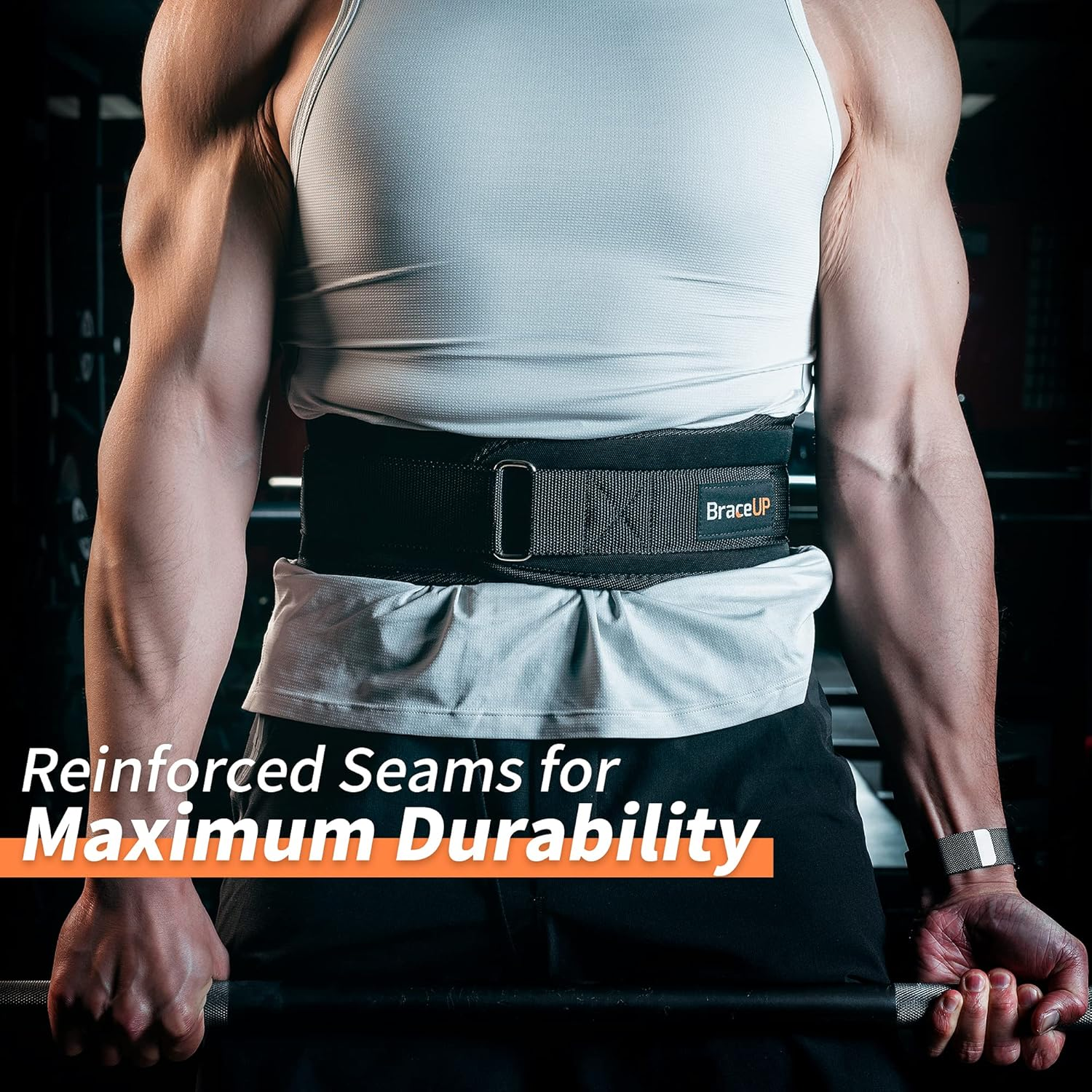 Braceup Powerlifting Belt image number 6