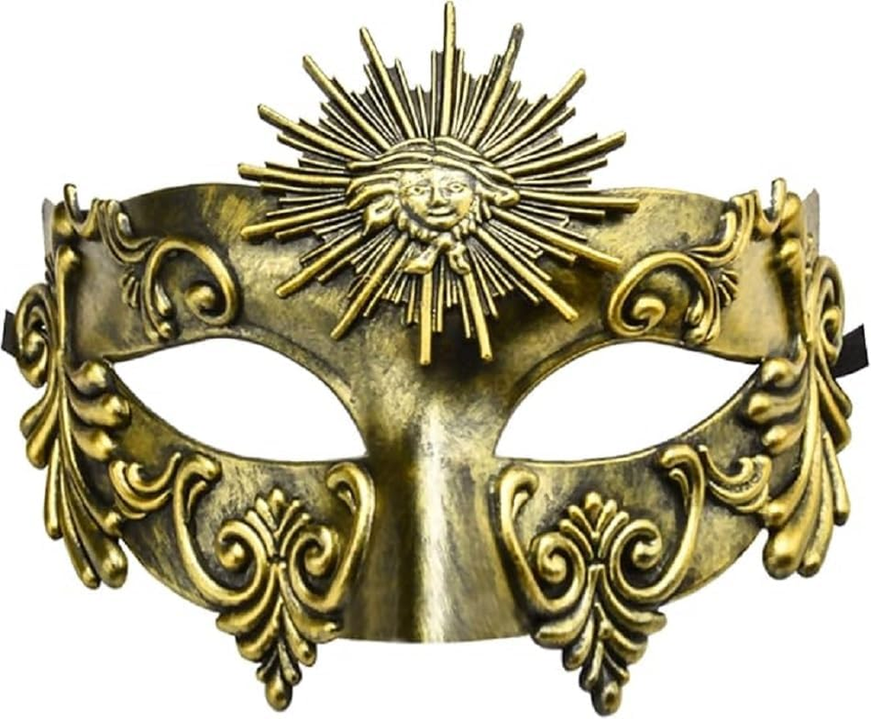 Masquerade Mask Halloween Mask Mardi Gras Mask for Men,Masquerade Mask image number 5