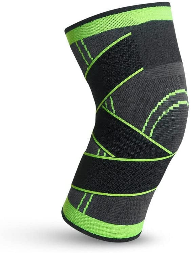 Compatible Compression Knee Support Sleeve Brace Breathable for Running Jogging Sports for Joint Pain and Arthritis Relief image number 4