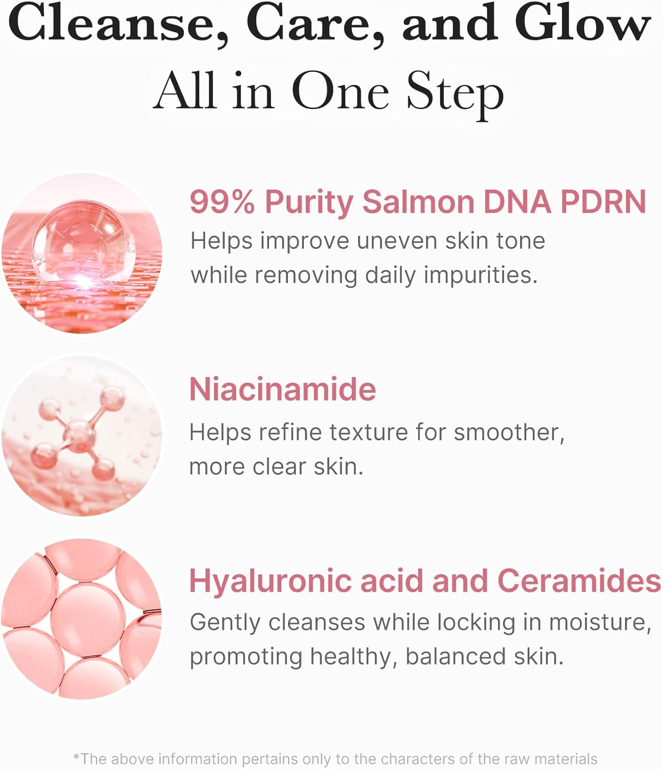 Medicube PDRN Pink Niacinamide Marshmallow Whip Cleanser 120G | Hydrating Face Wash for Pores & Uneven Skin Tone | Gentle Daily Foam Cleanser | Korean Skincare. image number 6