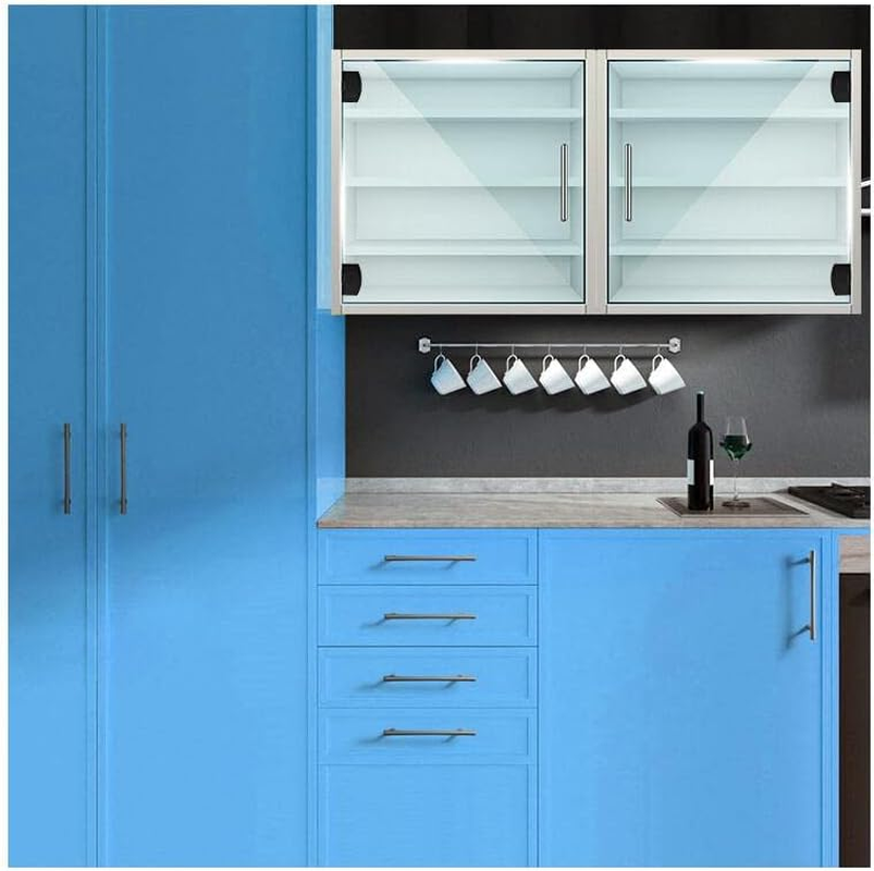 [2 Pieces] Cabinet Door Hinge Bathroom Cabinet Frameless Glass Door Hinge Display Cabinet 90 Degree Hinge for 5-7Mm Glass Door (Black)