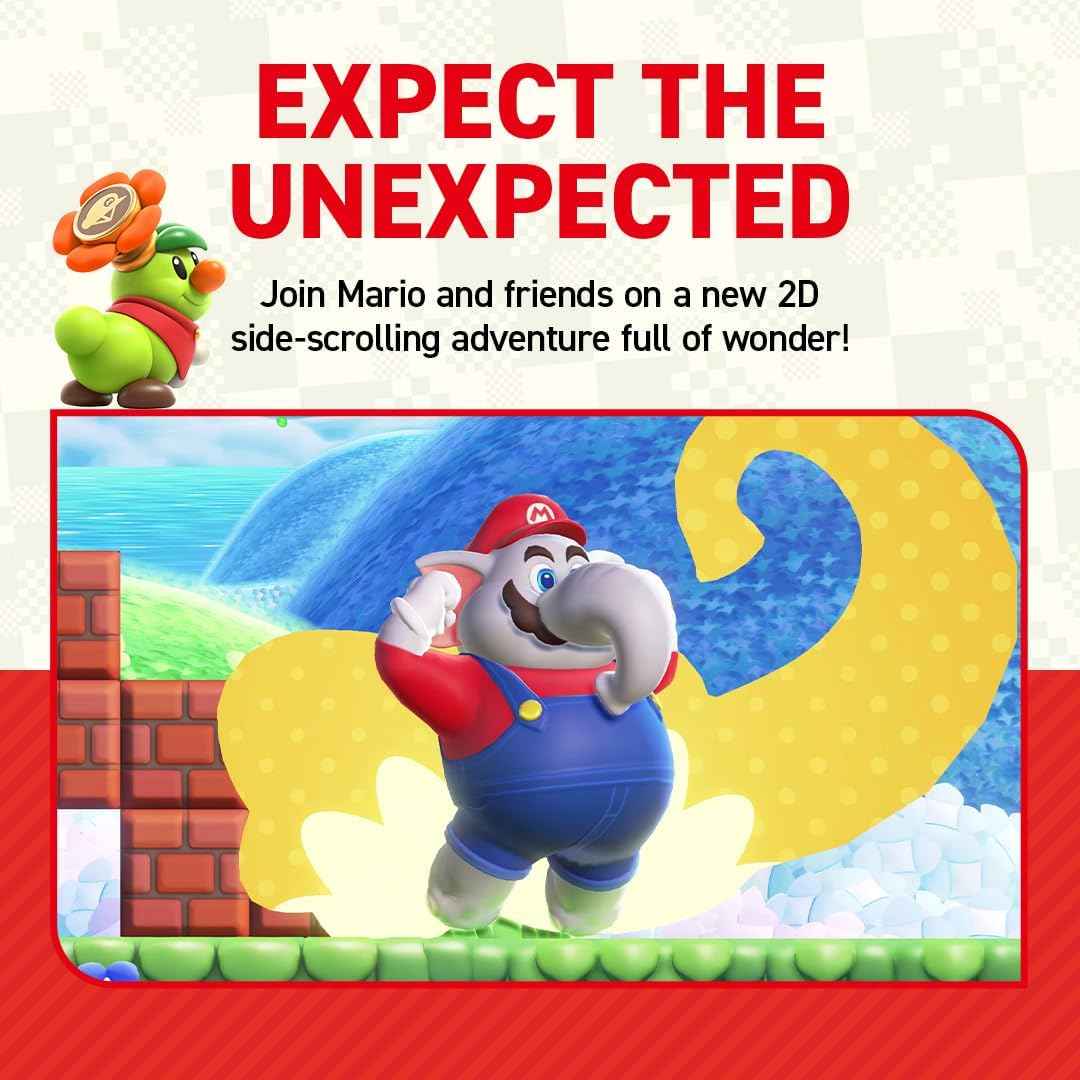Nintendo Super Mario Bros Wonder Nintendo Switch Game image number 2