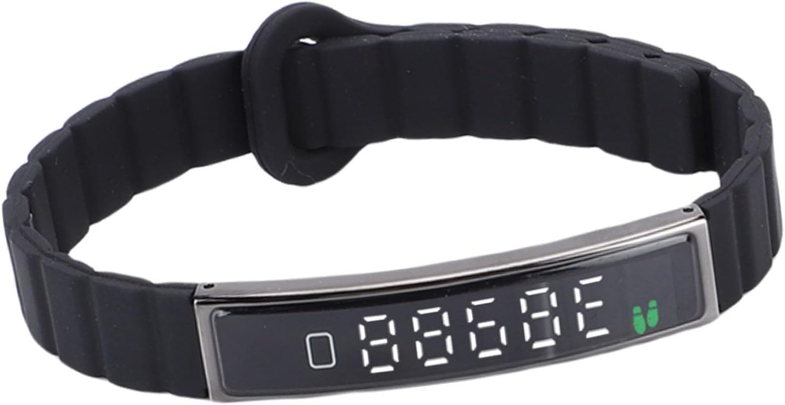 SENECESLI Smart Bracelet, Wearable Activity and Fitness Tracker Band,Support a Wide Range of Exercise Modes, Waterproofing Design,Automatic Monitoring Wearable Fitness Tracker Comes (Gold)