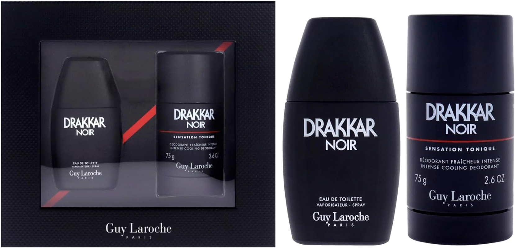 Guy Laroche Drakkar Noir 2 Piece Gift Set for Men, I0053391 image number 3