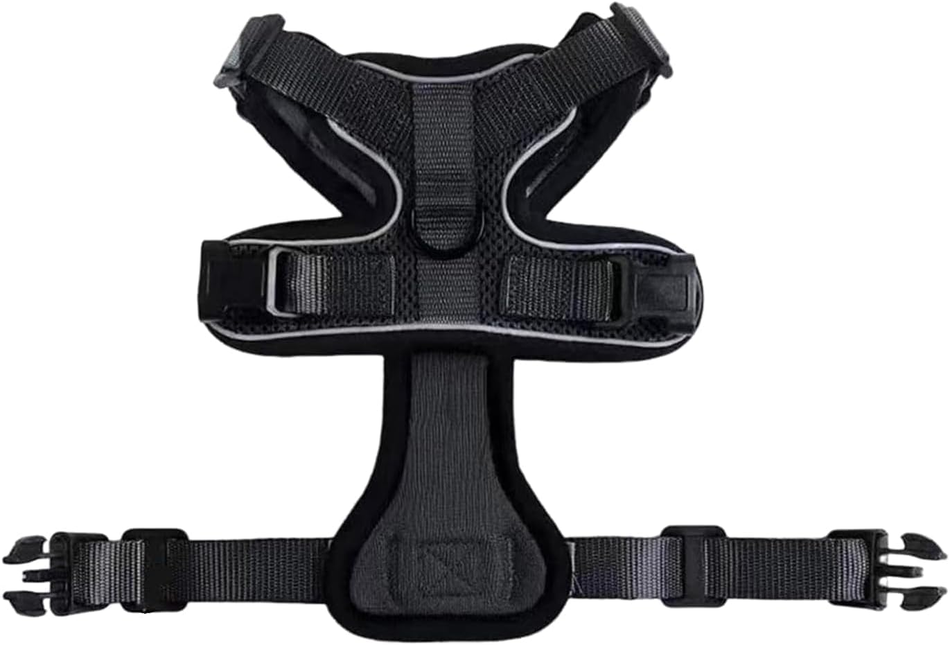Yxvyxymyxxg Cat Harness and Leash Escape Proof Design Adjustable Vest with Reflective Strips Breathable Soft Jacket for Small Cats XS Size Black image number 1