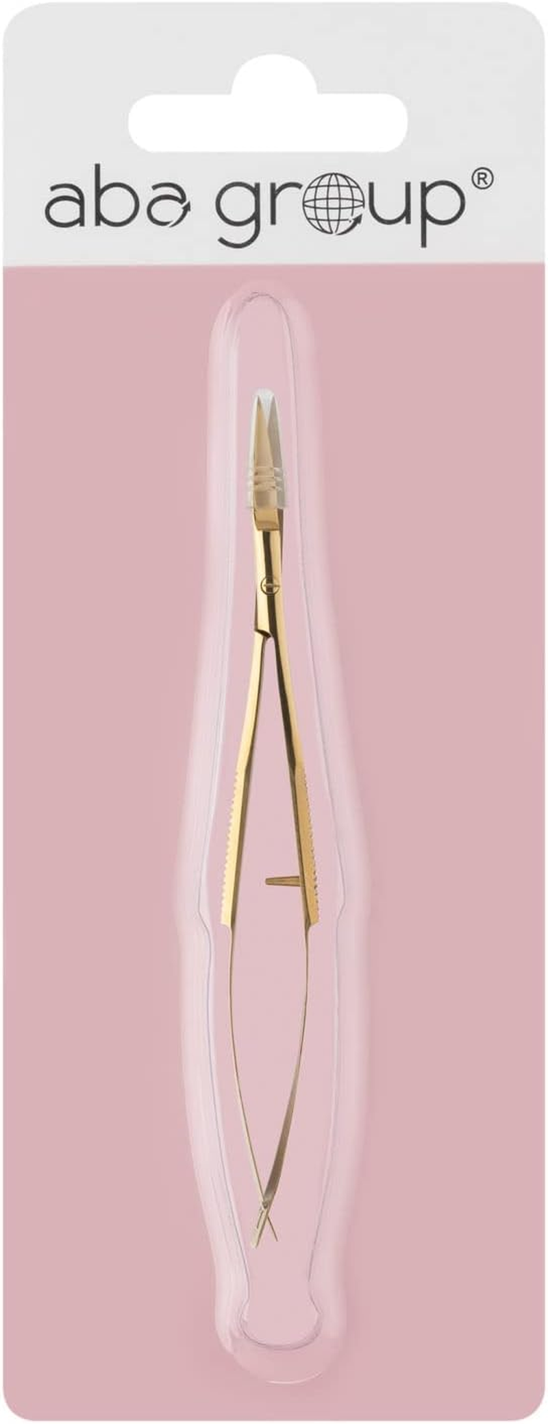 Aba Group Stencil Scissors Straight (1469), Simple Cosmetic Scissors, Multipurpose Scissors with Pliers-Like Handle, Manicure Tools, Pedicure Tools image number 1