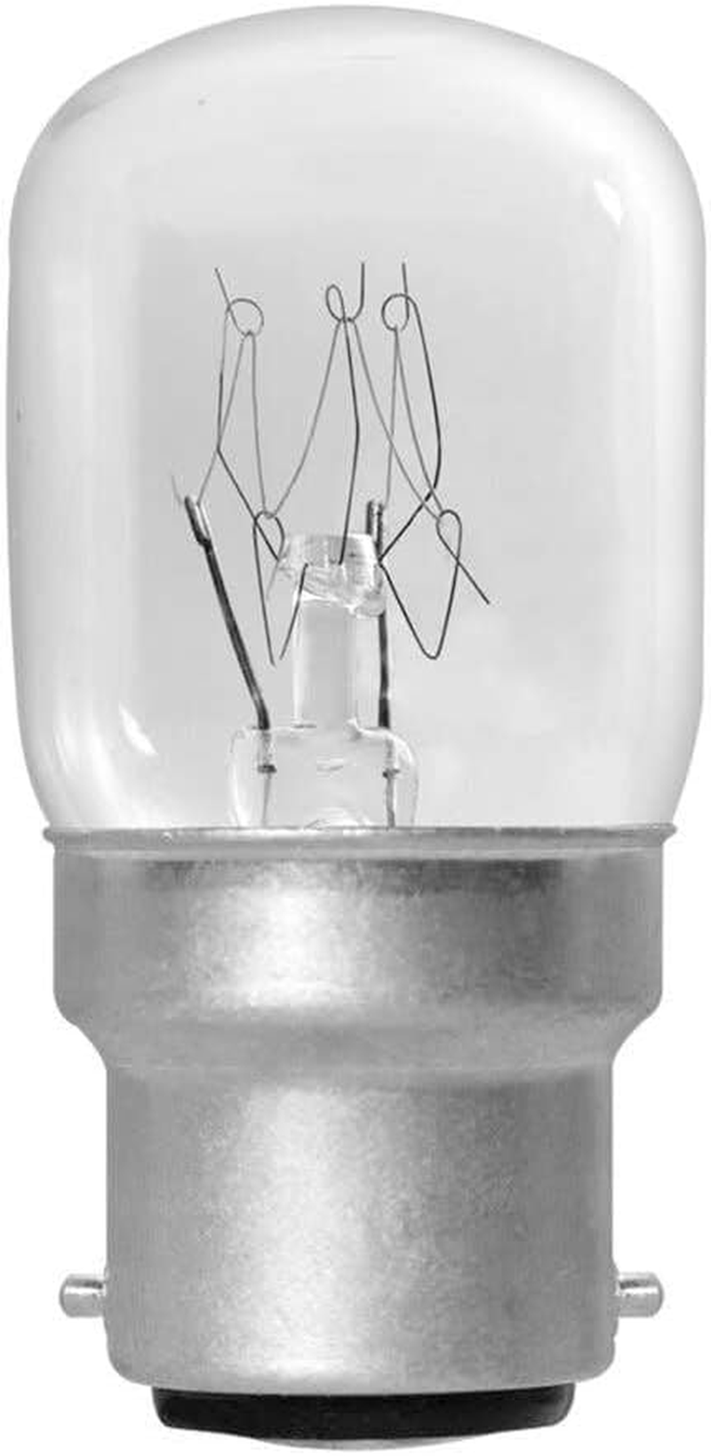Mirabella 15W BC Pilot Dimmable Globe Bulb 2-Pieces Pack, Clear