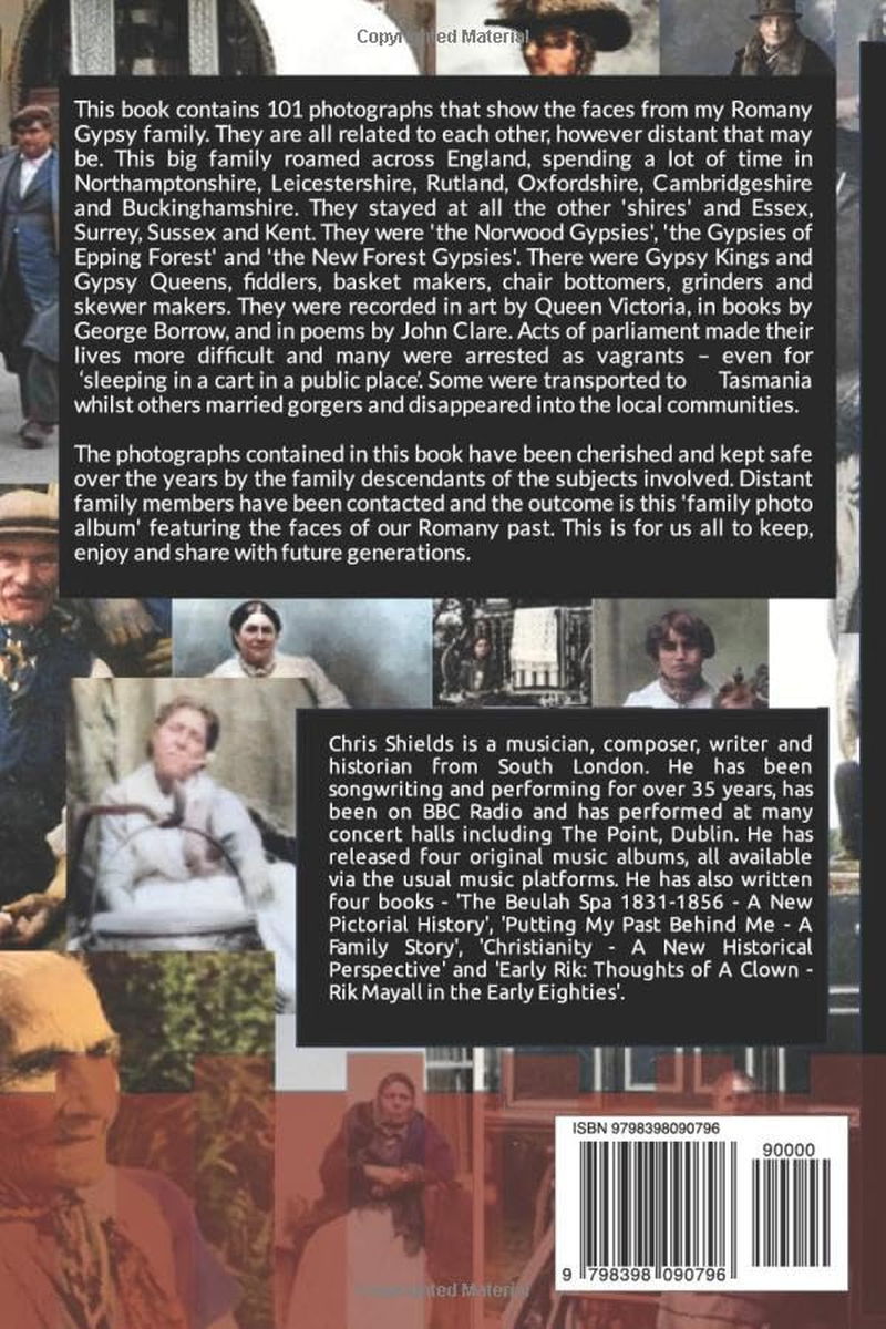 101 Romany Faces: a Collection of Photographs Featuring My Romany Gypsy Family in England between 1750-1950.: Including Beldam, Booth, Boswell, ... Lee, Loveridge, Scamp, Scarrott, Smith. image number 2