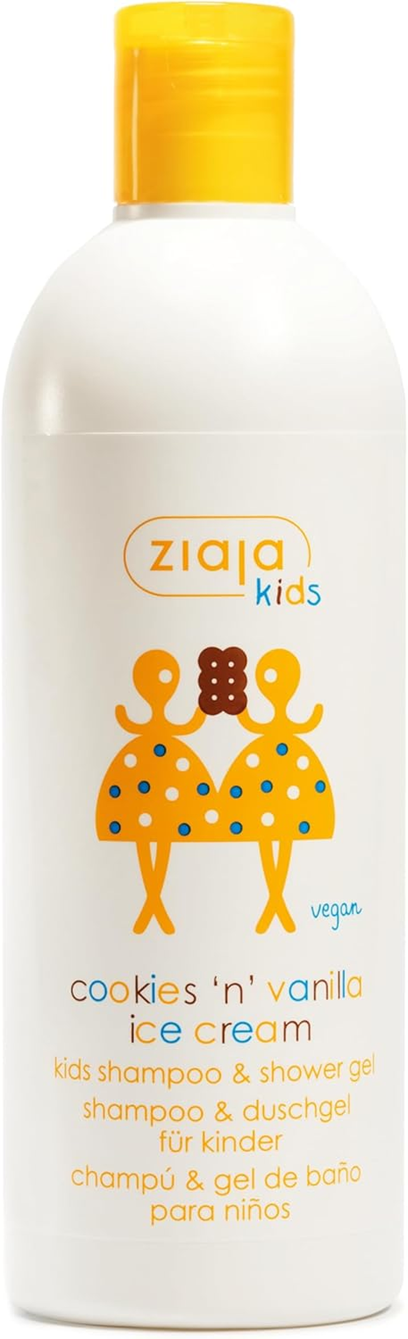 Ziaja Cookies 'N' Vanilla Shampoo & Shower Gel 417Ml image number 1