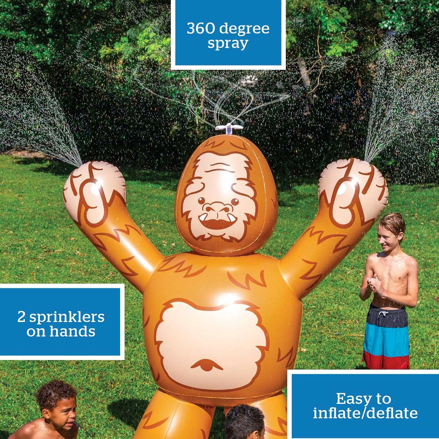 Bigmouth Inc Sasquatch Spinning Sprinkler