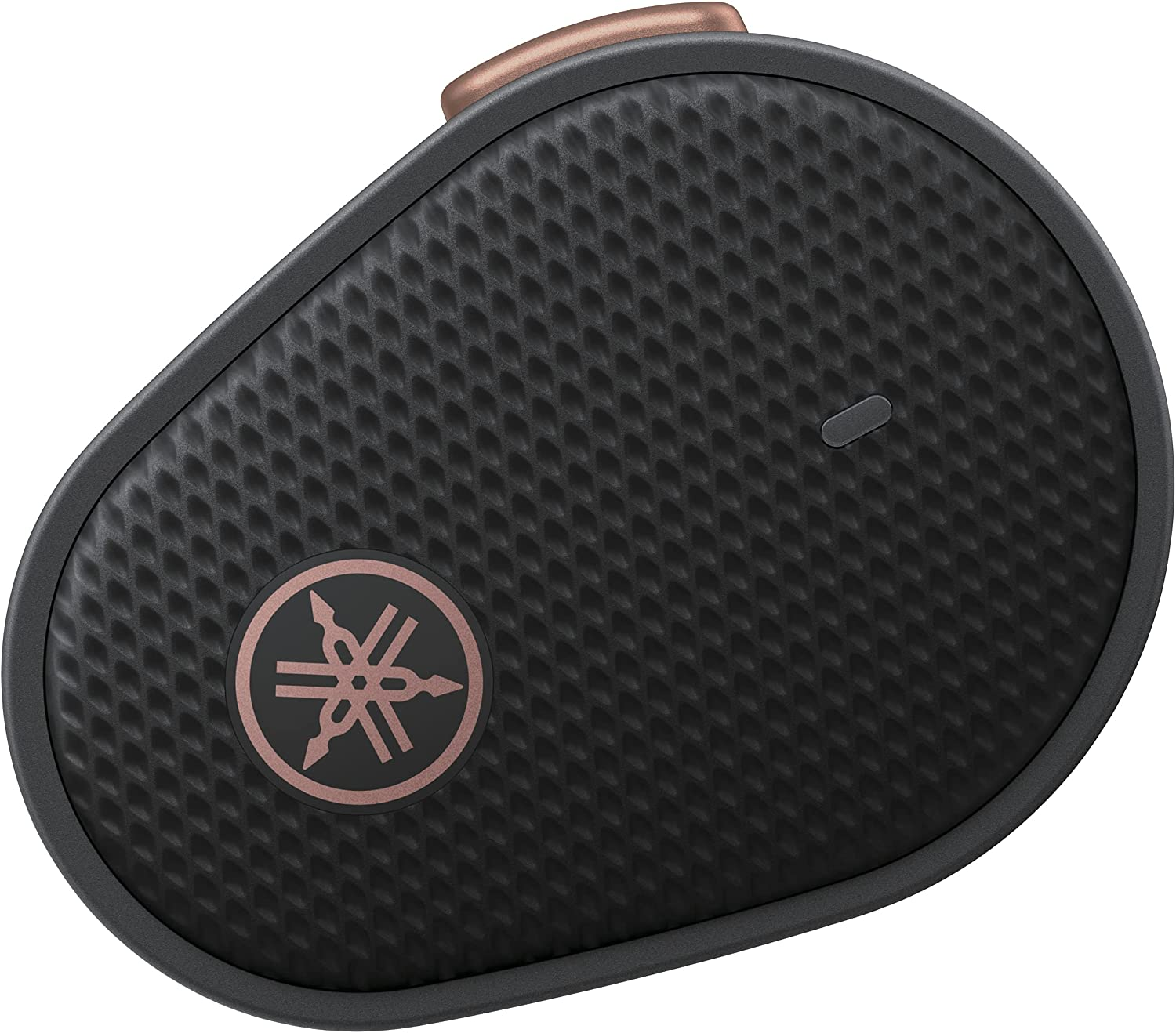 Yamaha TW-E5B True Wireless Earphones with Clear Voice Capture, Ambient Sound & Listening Care, Black, Small