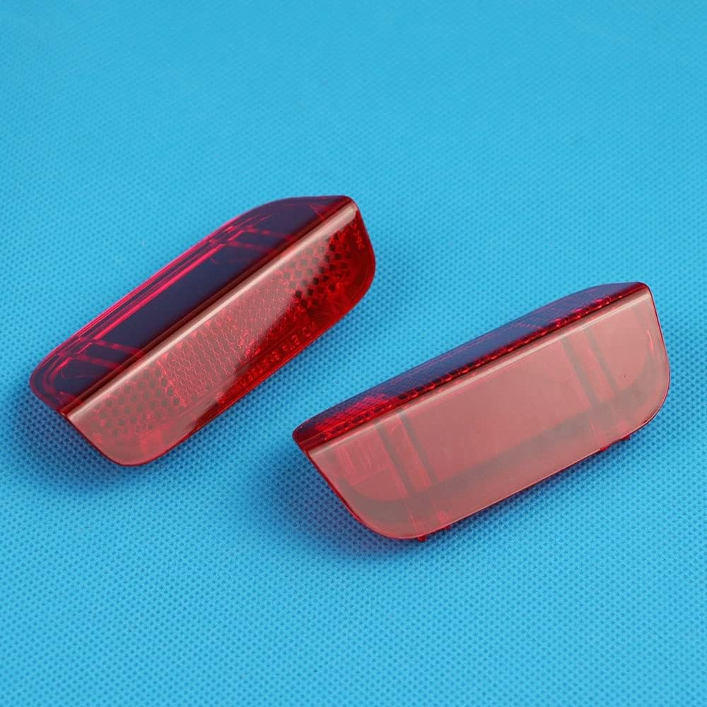 2Pc Interior Door Panel Light Lamp Lense Reflector Red 1KD947419 Fit for B6 B7 CC MK5 MK6 Golf MK6 image number 4