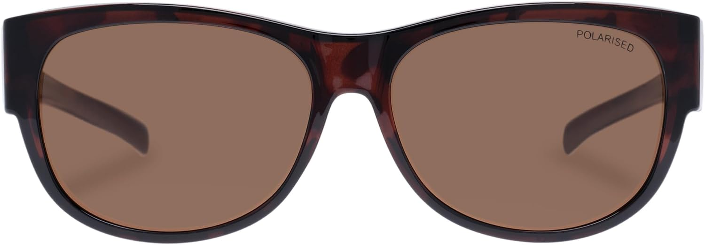 Cancer Council Female Cooktown Fitovers Shiny Dark Tort D-Frame Sunglasses image number 2