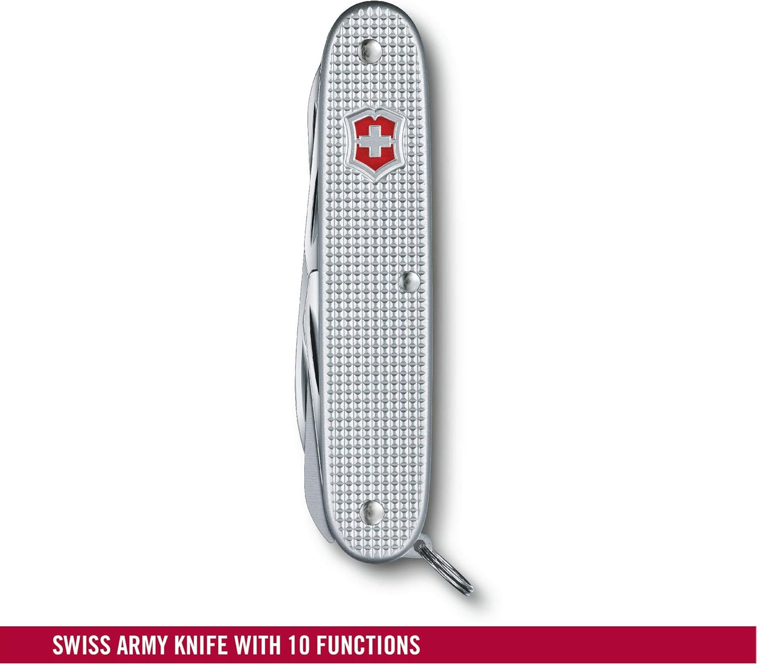 VICTORINOX(ビクトリノックス) ファーマー X ALOX シルバー 多機能 ナイフ アウトドア キャンプ はさみ付き 10機能を搭載したスイス製マルチツール 【国内正規品 保証付】 0.8271.26 image number 5