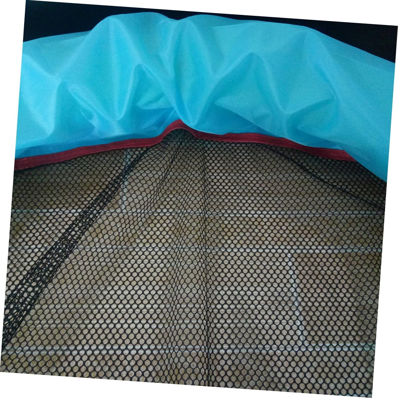 Toyvian Bouncy Mesh Floating Pool Chair - Water Noodle Seat for Child Pool - Inflatable Sponge Stick in Blue image number 2