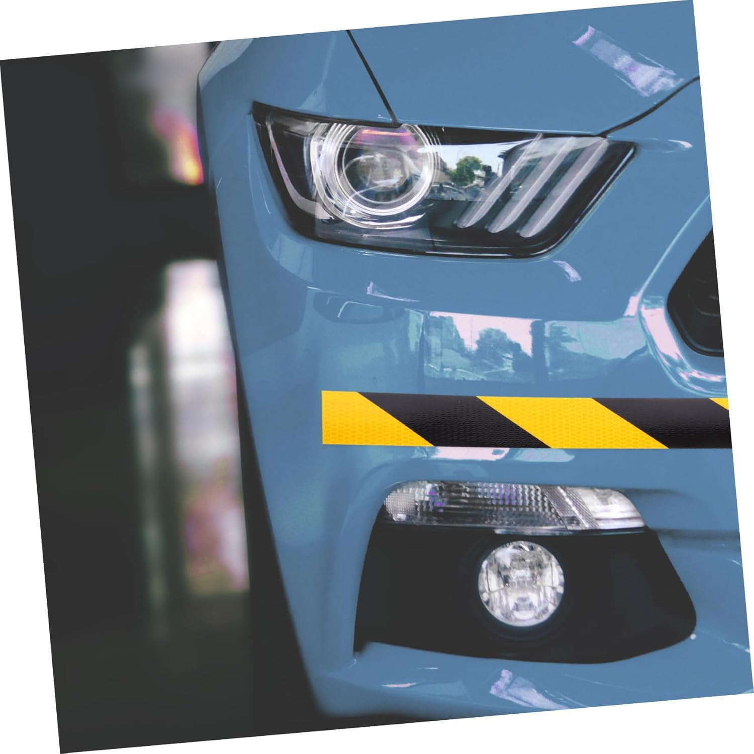 GANAZONO 4Rolls Reflective Decal for Car Truck Trailer Easy Application Scratch-Resistant Pet image number 1