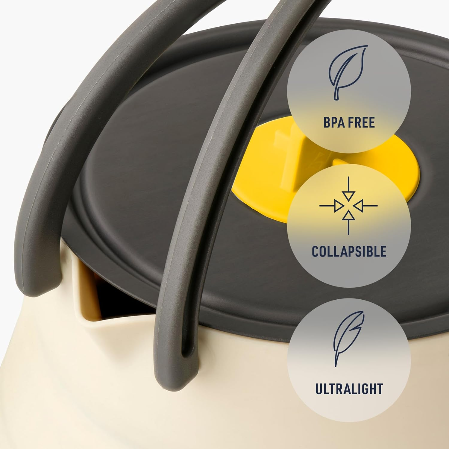 Sea to Summit Frontier Ultralight Collapsible Kettle, 1.1 Liter Capacity image number 5