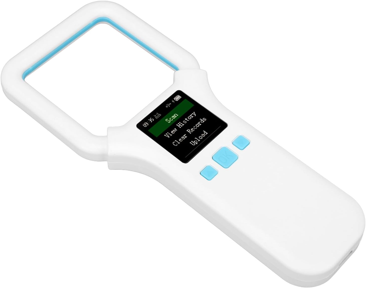 Pet Microchip Scanner - Animal Microchip Tag Reader - FDX-B/EMID Type - Rechargeable Microchip Reader image number 1