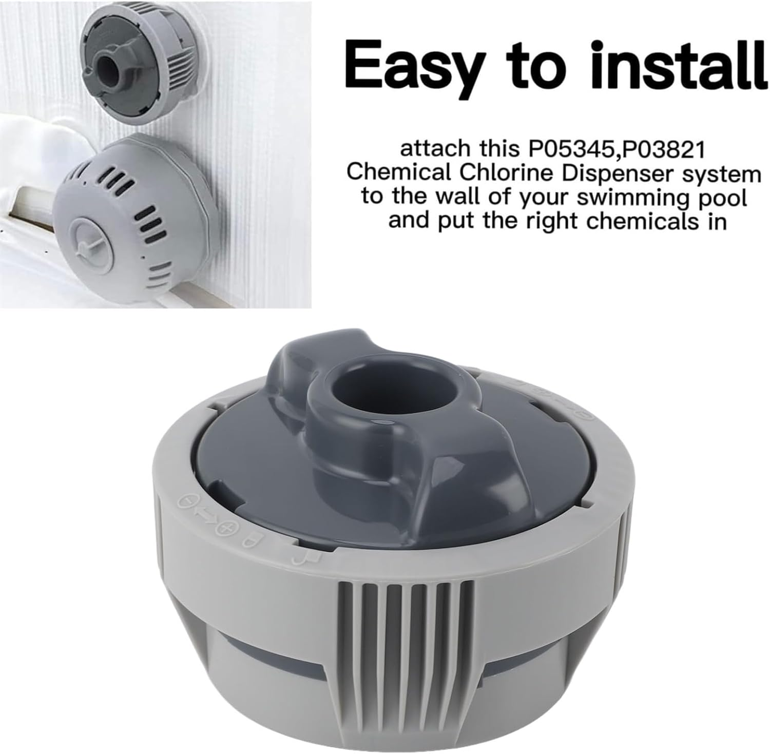 P03821, Effective and Durable Water Purification and ABS Chemical Dispensing System for Hot Tub Spa image number 2