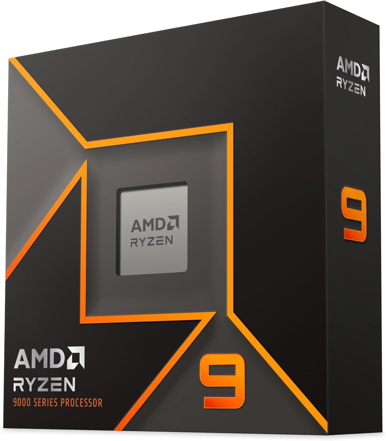 AMD Ryzen 9 9950X Processor, 16 Cores/32 Unbridled Threads, Zen Architecture 5, 80MB L3 Cache, 170W TDP, up to 5.7Ghz Frequency Boost, Socket AM5, DDR5 & Pcie 5.0, No Fan image number 1
