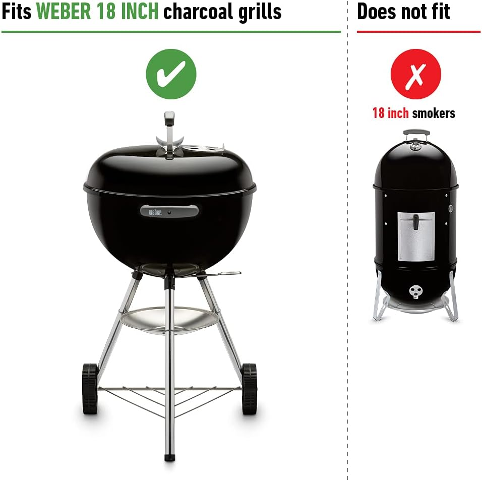 Weber 7433 Hinged Cooking Grate,18-1/2",Silver image number 1