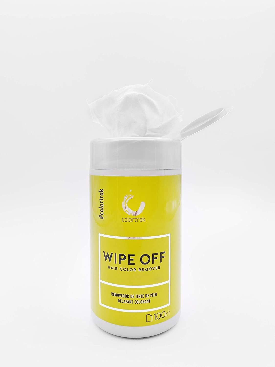 Colortrak Hair Color Removal Wipes Canister (100 Wipes) image number 3