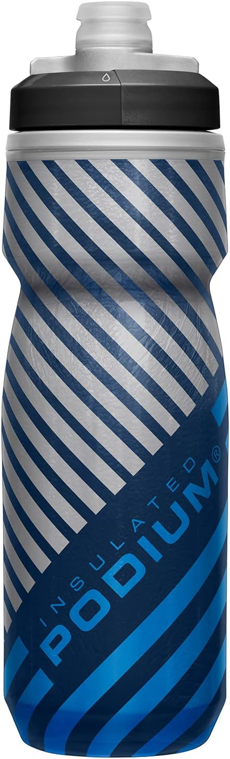 Camelbak Podium Chill Reflective Ghost Bicycle Insulated Bottle, 21.4 Fl Oz (620 Ml)