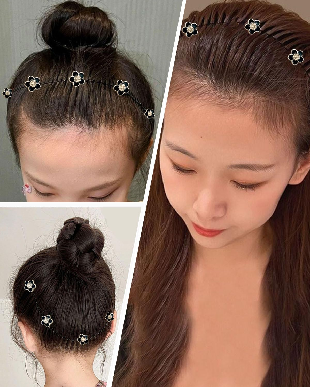 TPZORJX 2 Pieces Hair Pin - French Hair Clips for Women, Vintage Hair Clips, Automatic Large Classic Hair Clips for Fine and Medium Thick Hair image number 3