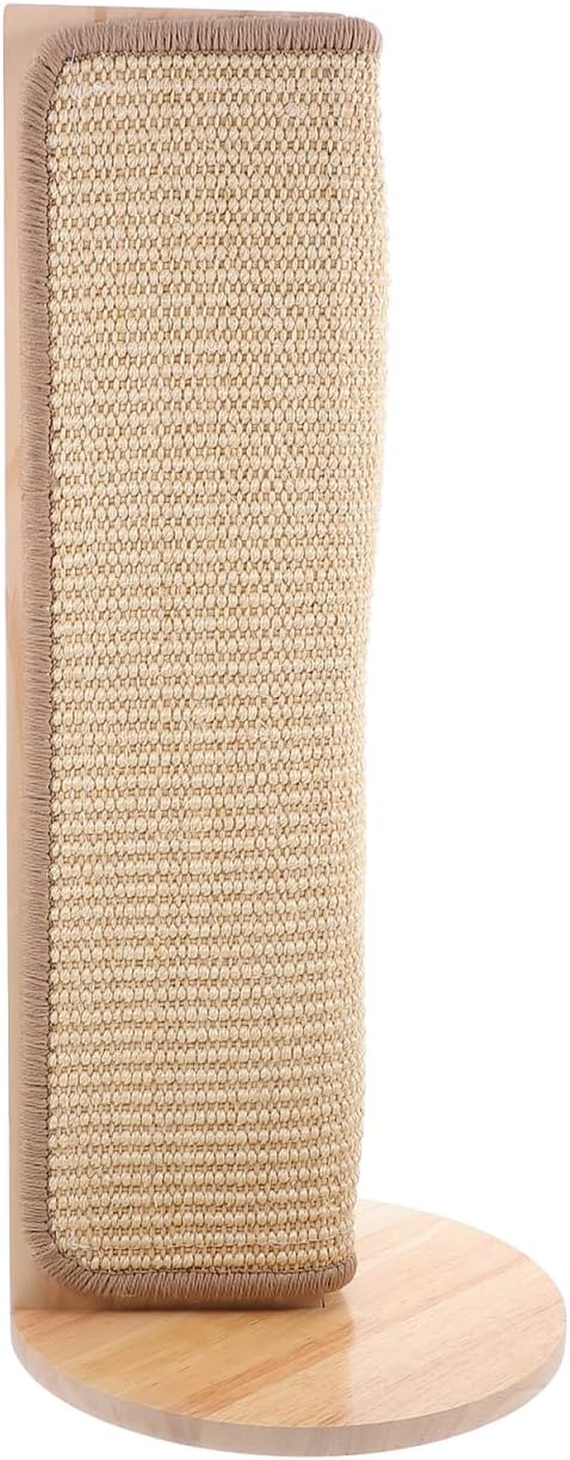 Kisangel Cat Scratching Post, Natural Sisal Scratcher Corner, Sofa Guard Furniture Protector Pad for Minimalist Design image number 2