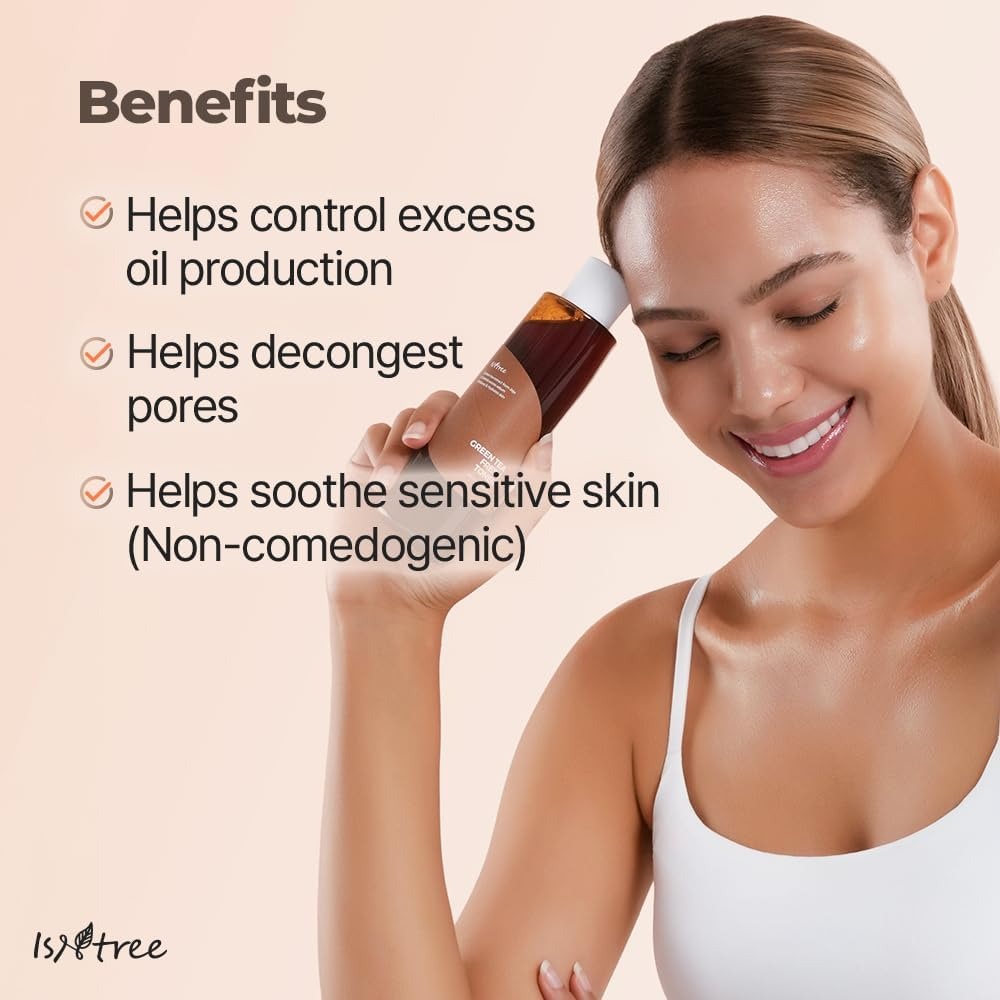 ISNTREE Green Tea Fresh Facial Toner 200Ml, 6.76 Fl. Oz. with Hyaluronic Toner 50Ml | Deep Moisturizing. image number 4