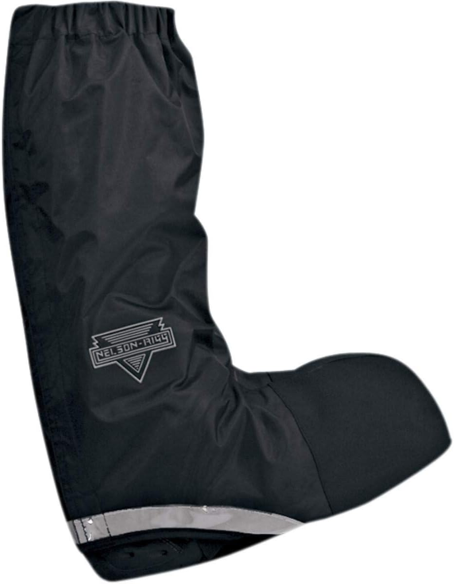 Nelson-Rigg Unisex-Adult Large Black Waterproof Rain Boot Cover, 2 Pack - WPRB-100-03-LG