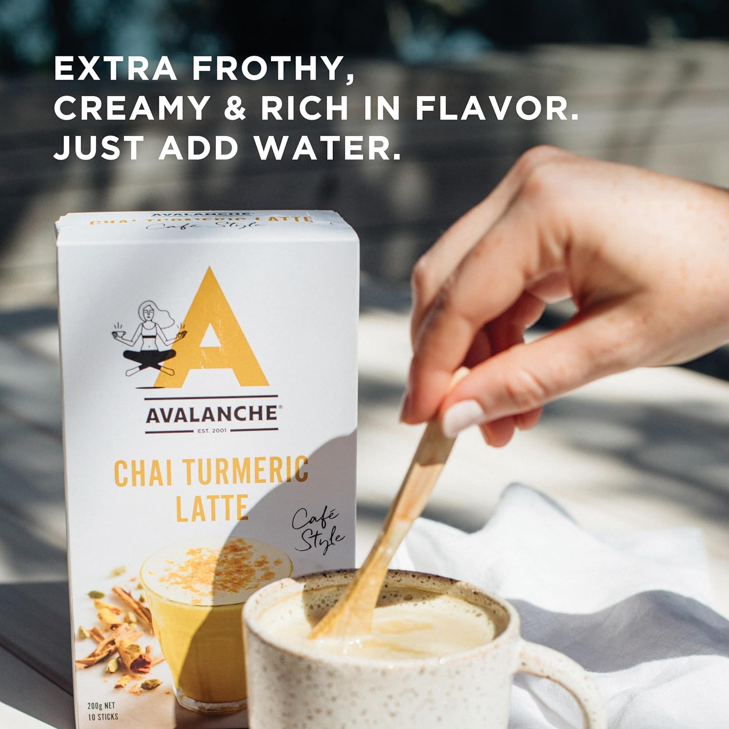 Avalanche Vanilla Latte Cafe Style 60 Coffee Sticks (Pack of 6) image number 1