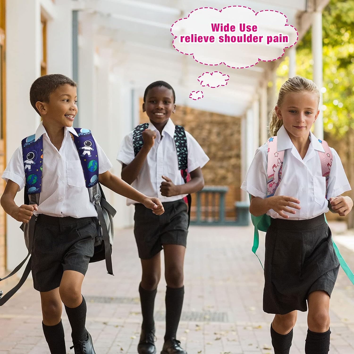 4 Pieces Kids Car Seat Belt Covers Car Seat Shoulder Pads Soft Car Seat Straps Covers Seatbelt Pillow for Baby Kids Seatbelt Cushion for Girls and Boys image number 4