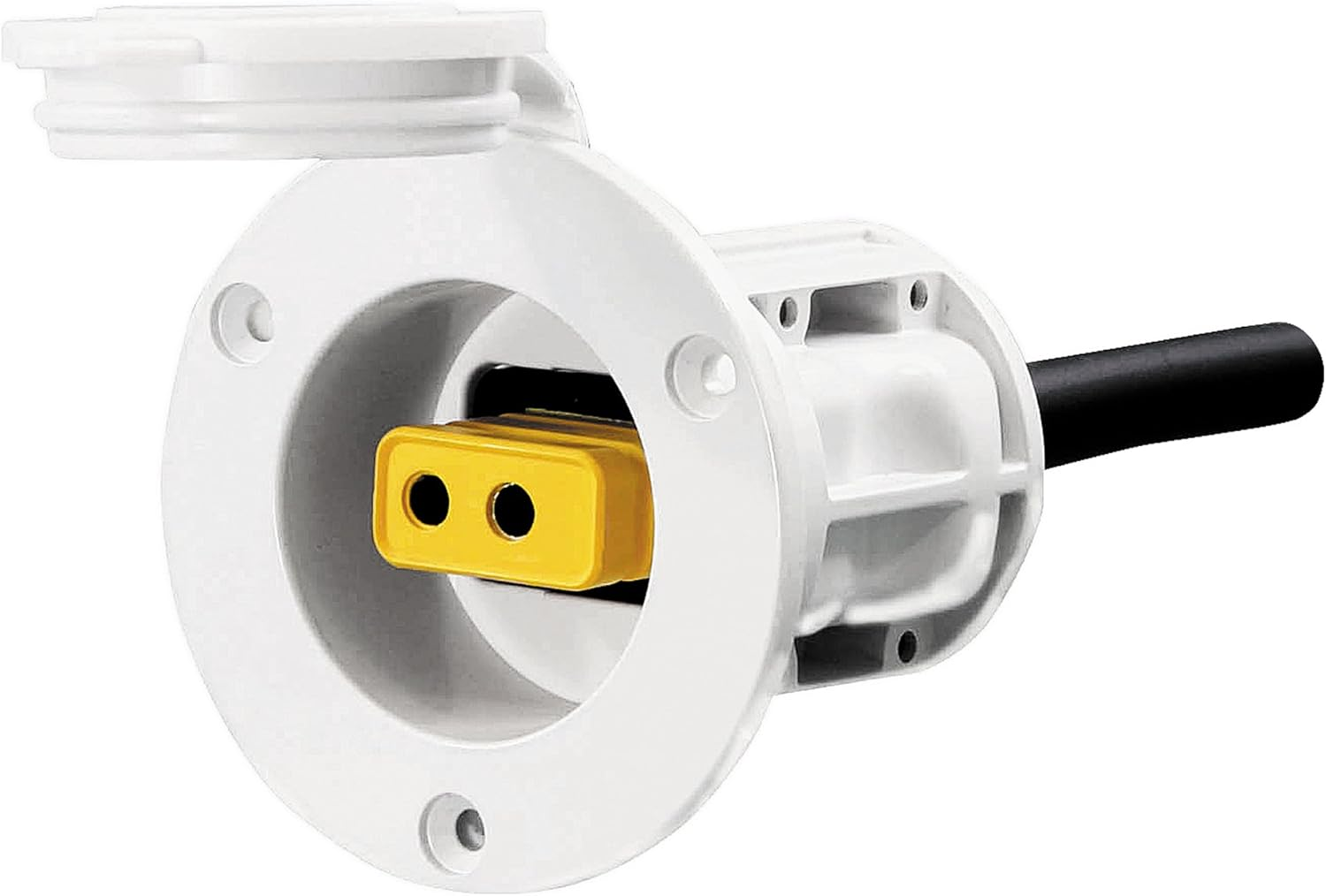Cannon Flush Mount Power Port (White)