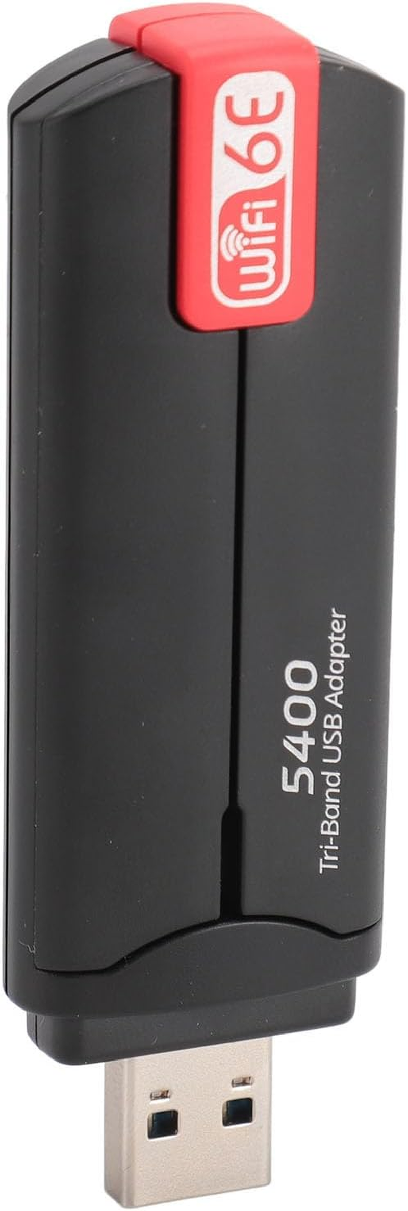 USB Wifi 6E Adapter, 5400Mbps, Tri-Band 2.4G/5G/6G, USB 3.0, for Desktop/Laptop image number 4
