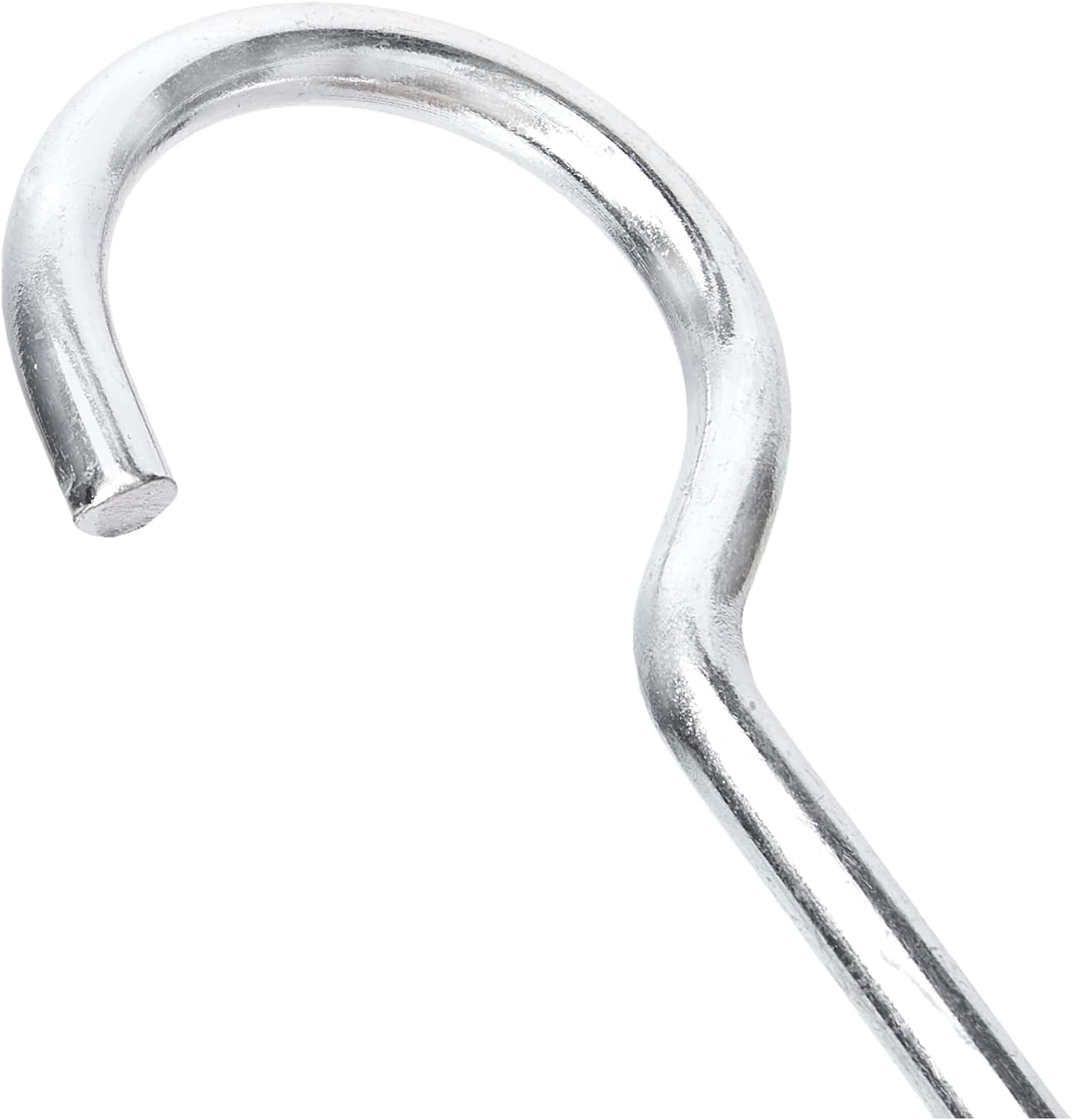 Merriway&reg; BH00110 Zinc Plated Screw in Ceiling Hook Steel, 100Mm (4 Inch) - Pack of 6 image number 3