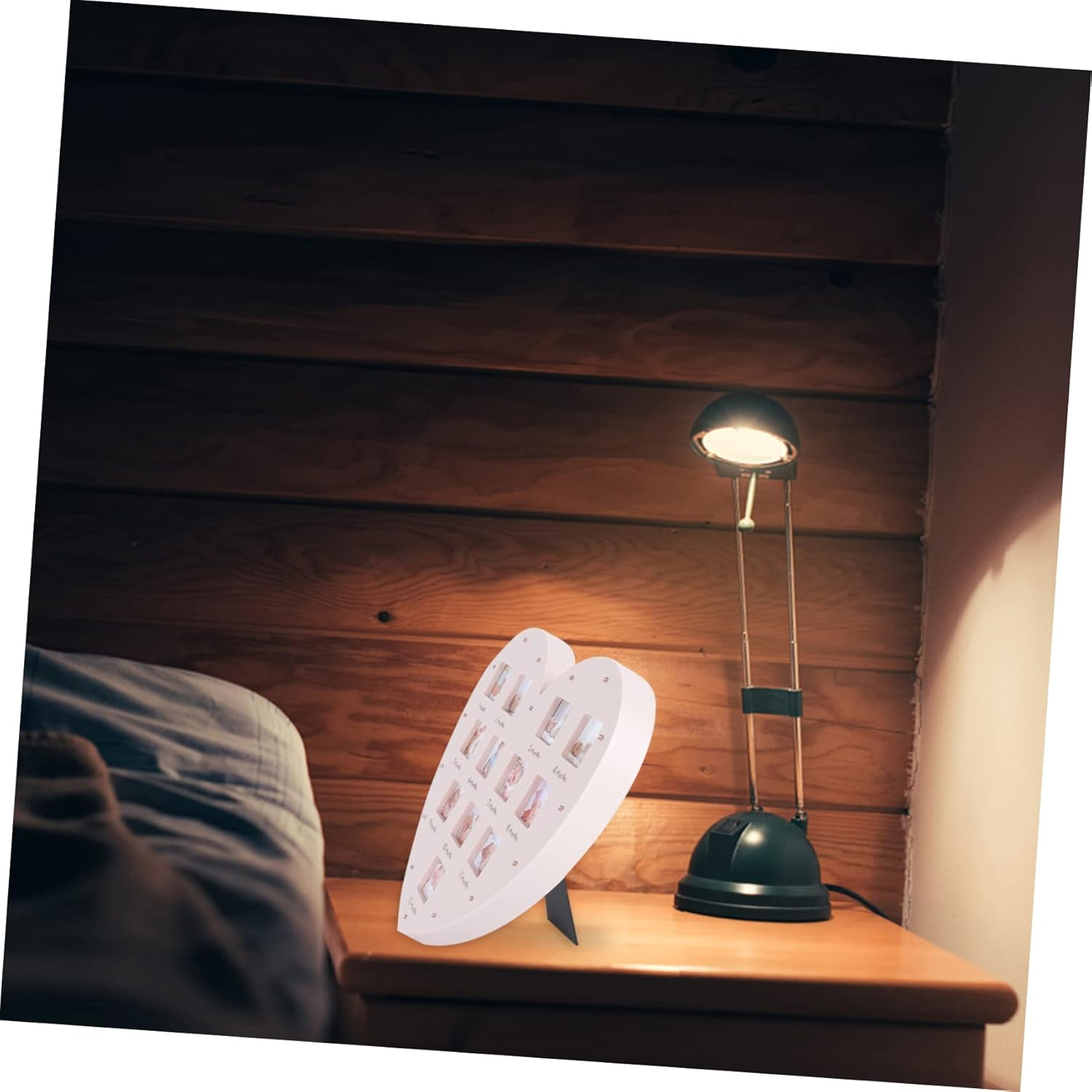 Growth Memories Photo Frame Creative Shape Picture Frame for First Year Keepsakes Month Wall Decor Durable Design image number 3