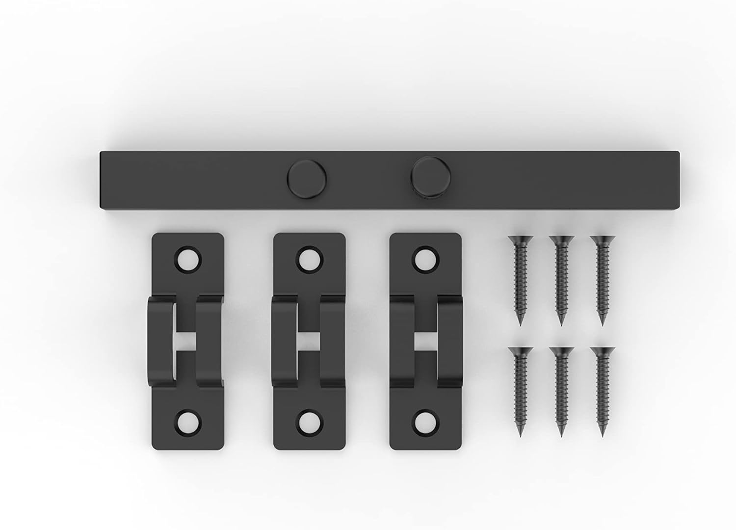 National Hardware N166-033 7.8-In Industrial Black Gate Latch image number 3