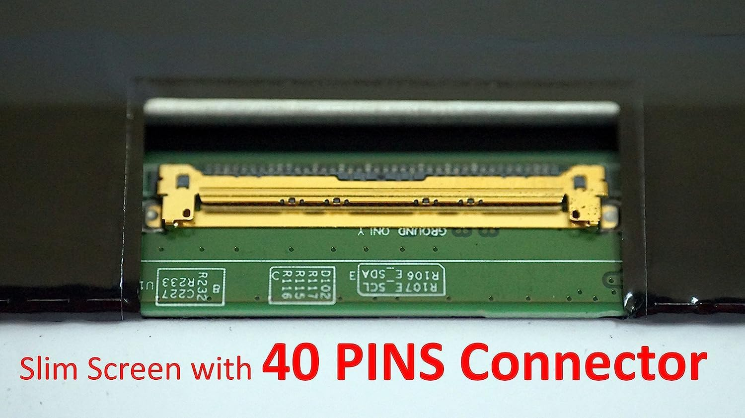 FULLCOM New LCD Replacement Screen 15.6 Inch LM156LF2F 144Hz FHD 1920X1080 40 Pin Matte for Laptop/Display/Screen/Lcd Application image number 1