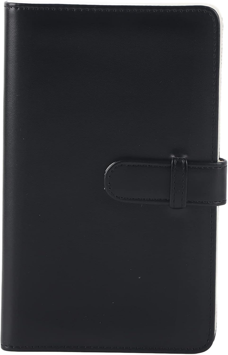 Jectse Mini Photo Album, 3 Inch 96 Pockets Small Album Photocard ID Holder, Portable Kpop Holder Book Cute for Camera (White)