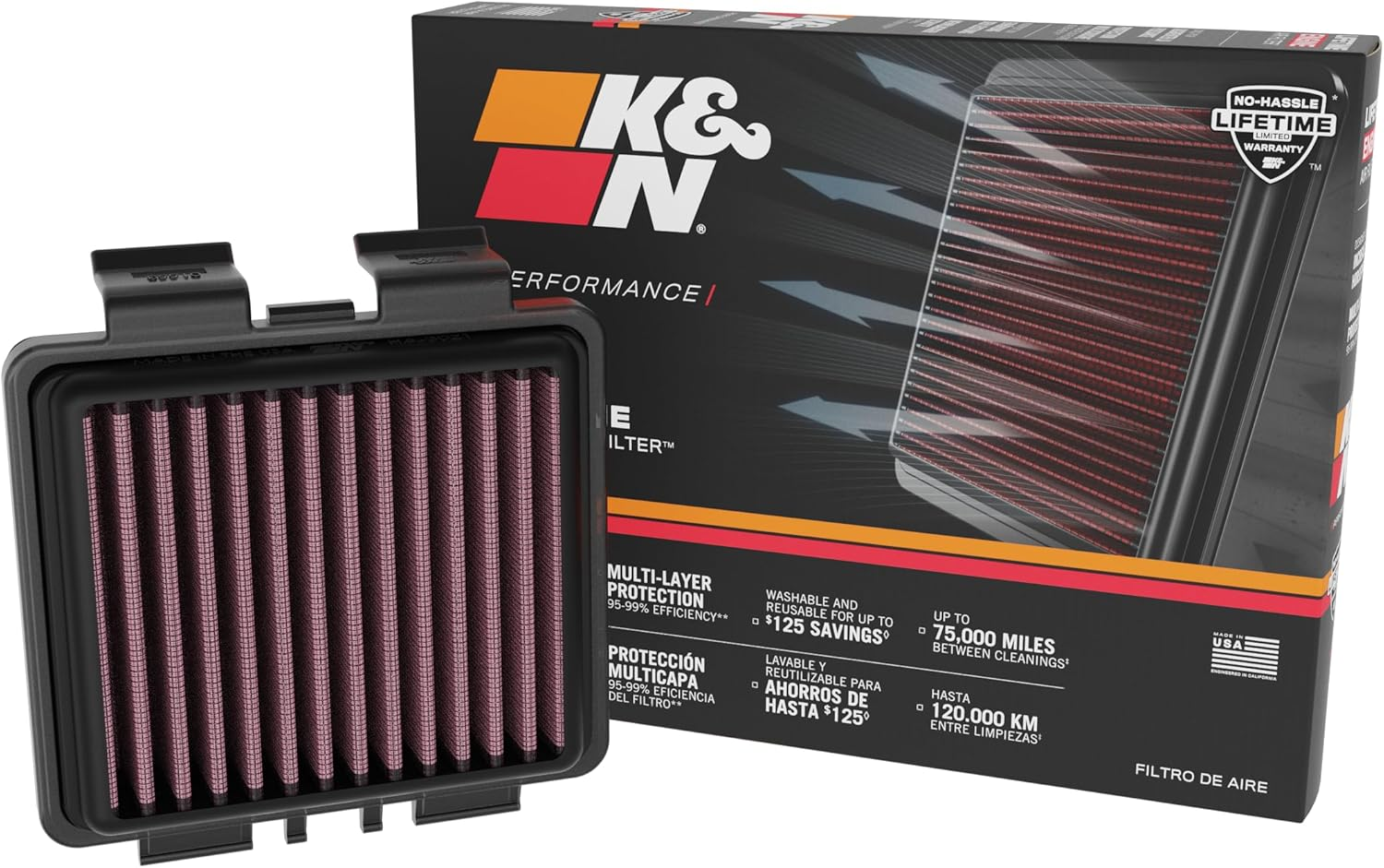 K&N Air Filter HA-3021