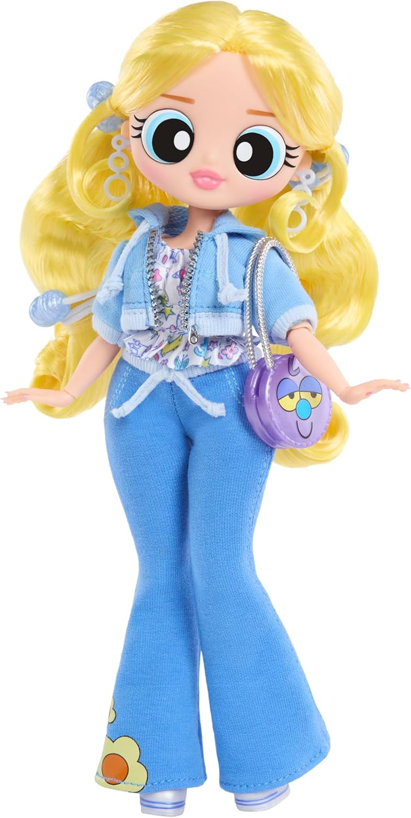 L.O.L. Surprise! OMG the Powerpuff Girls Doll - Bubbles - Includes 1 Fashion Doll, Comes with Outfit & Accessories, Collect All 3