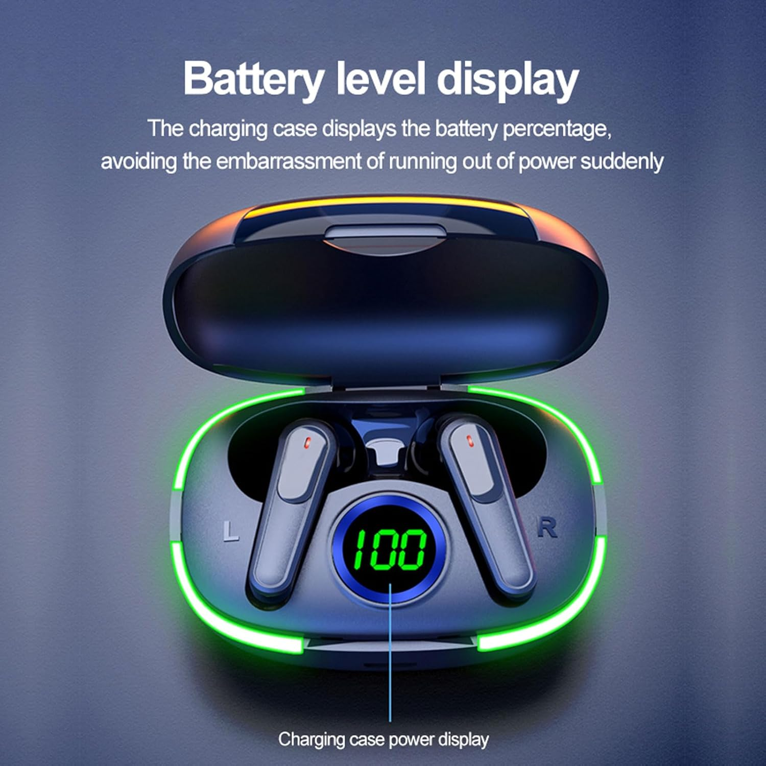 Generic AI Translation Earbuds Real Time, 164 Language Translator Earbud with 7 Modes, Wireless Bluetooth Translation Device with Intelligent Touch for Travel Business Learning image number 6