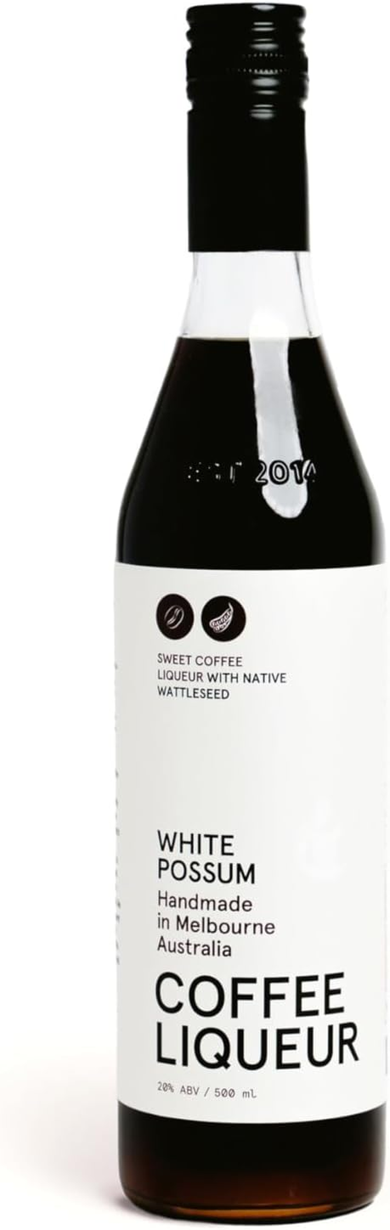 White Possum Australian Coffee Liqueur, Bold & Smooth with Real Cold-Drip Coffee &ndash; Rich Chocolate & Caramel Notes, Small-Batch & Handcrafted &ndash; 500Ml image number 1