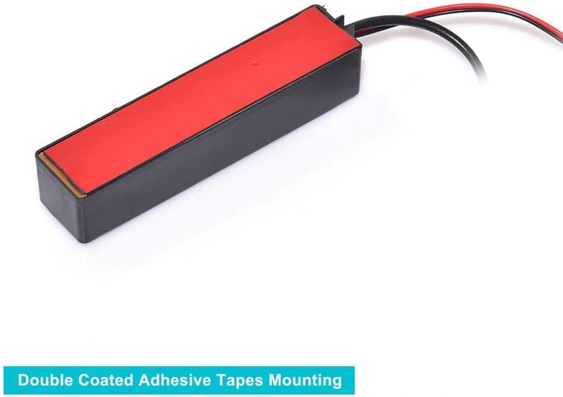 Bingfu Universal Car Stereo Amplified FM Radio Hidden Antenna & Signal Booster Amplifier Amp 12V Power Supply DIN Plug for Vehicle Truck SUV Car Audio Radio Stereo Media Head Unit Receiver image number 4