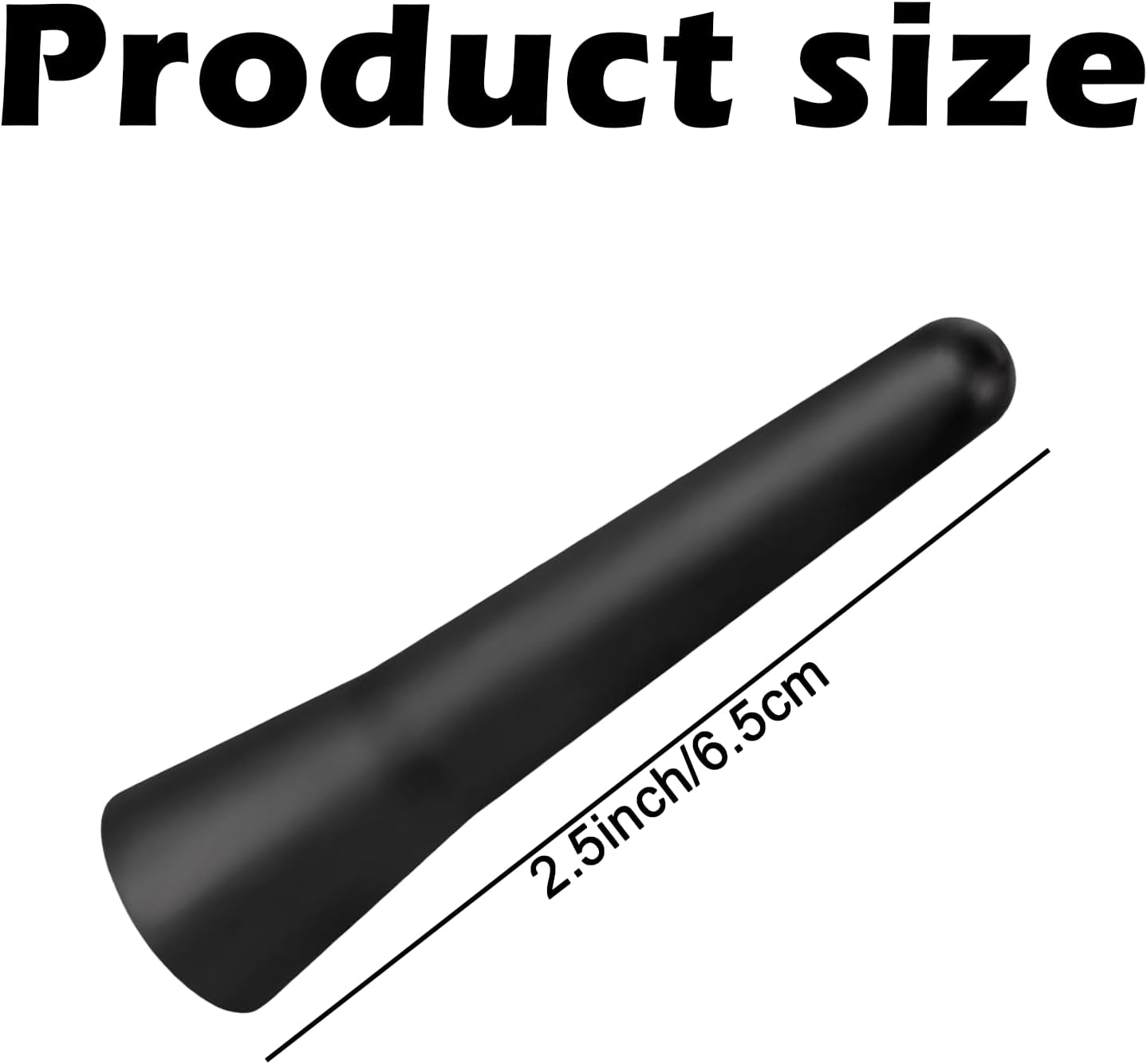 Hrenvaxil Car Radio Universal Vehicle Roof Mount Short Antenna, 6.5Cm/2.5 Inch Mini Antenna Compatible with Toyota, Honda, Subaru, GMC, Chevrolet, Nissan, Ford, Jeep Etc image number 5