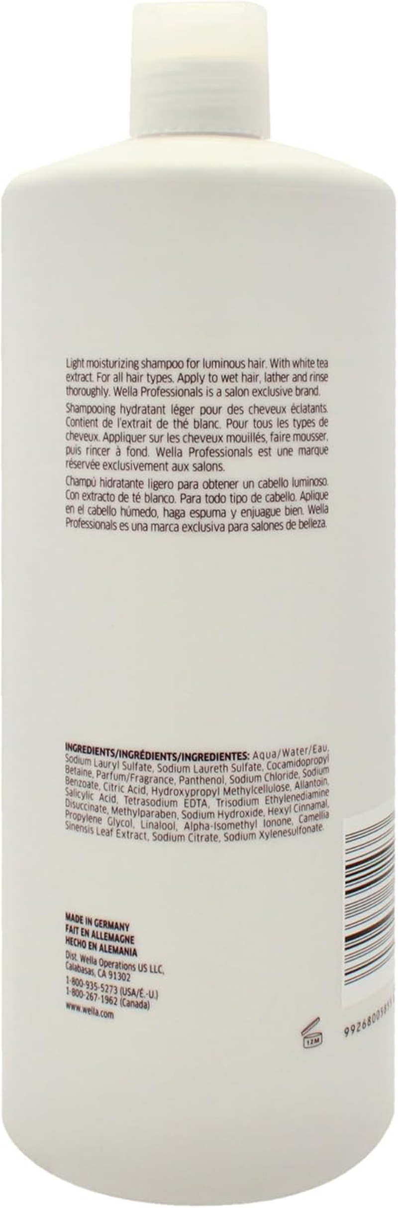 Wella Oil Reflections Luminous Reveal Shampoo image number 2